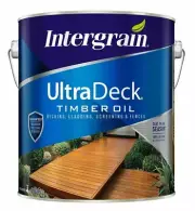 Intergrain ULTRADECK TIMBER DECKING OIL Low Sheen MERBAU - 250ml 1L or 4L