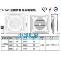 在飛比找蝦皮購物優惠-節能標章 標案專用『中部批發』免運費 220V 16吋 崁入