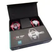 HT Components T2 Enduro Race Pedals Aluminum, Red