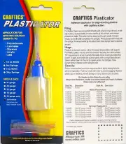 Craftics 1/2oz Solvent Applicator with Variety Needle Pack (Contains 5 Needles)