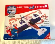 Vintage GearBox Pepsi Modified 1932 Stearman Biplane Coin Bank Die Cast 1996