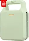 Mini Sandwich Maker Waffle Panini Press 600W Breakfast Grilled Cheese Green
