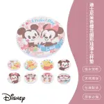 【SONA森那家居】DISNEY 迪士尼2019圓形櫻花珪藻土杯墊2入組(10X10X0.9 維尼/米奇米妮快乾吸水)