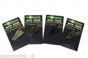 Korda Safe Zone Run Rig Rubbers / Weedy Green / Clay / Silt / Gravel
