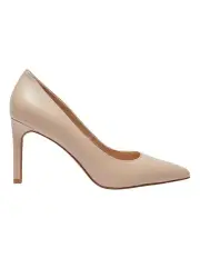 [Sandler] Octavia Heeled Shoes in Blush Leather