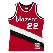 MITCHELL & NESS NBA AUTHENTIC JERSEY PORTLAND TRAIL BLAZERS 83 CLYDE DREXLER
