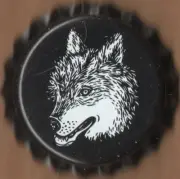 USA Plastic Lined Beer Crown Bottle Cap: Wild Wolf Brewing