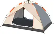 Outdoor Camping Tent Double Door Tent Large Space Tent Easy to Install Camping Tent Portable Outdoor Tent