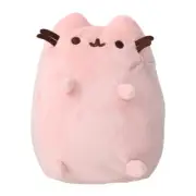 Pusheen The Pink Kawaii Cat Sitting Stuffed Soft Plush Toy Animal 6" Gund Cuddle