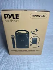 Pyle Pro PWMA1216BM Portable Amplifier & Microphone System With Bluetooth(r)