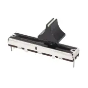 45mm Straight Slide Potentiometer B10K Ohm With Black White Knobs