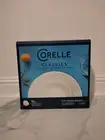 Corelle Classics Vitrelle 16pc Dishwear Set- White- Chip Resistant- New