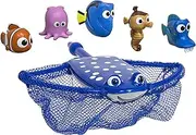 SwimWays Finding Dory Mr. Ray's Dive and Catch Game - Pool Game - Ages 5+ - Includes 1 Net, 5 Characters