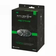 INTERPHONE SPORT NEW ACTIVE TWIN BLUETOOTH MOTORCYCLE HEADSET SAT NAV PHONE