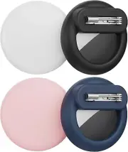 4 Pack for Apple Airtag Holder,Silicone Airtag Case for Kids with Invisible Pin,