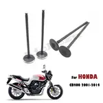 HONDA 適用於本田 CB400 CB 400 VTEC 2001-2014 的摩托車發動機輸入輸出進氣閥排氣進氣口桿