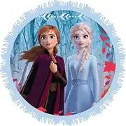 Frozen 2 Expandable Pull String Drum Pinata (Fringe Colour May Vary)
