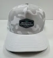 SCOTTY CAMERON Gallery Melin SNOW CAMO TOUR Hat (Classic Fit) Tiffany Crown