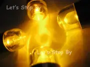 12 LED AMBER Waterproof Submersible Balloon Paper Lantern Light Wedding Floral