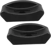 Abaodam 2pcs Dumbbell Rack Saddles Base Noise-reducing Weight Storage Attachments for Home Gym and Fitness Centers and Multifunctional Barbell Holder