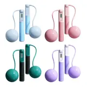 Ropeless Jump Rope Fitness Workout Sport Skipping Cordless With Counting