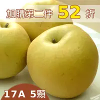 在飛比找台灣好農優惠-東勢謝大哥新興梨 17A 5顆裝