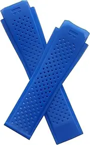 [Watch Strap World] Watchstrapworld Electric Blue silicone band strap to fit the ORIGINAL TAG Heuer Connected smart watch, model no. SAR8A80.