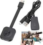 Smart Phone Projector - Multifunctional Wireless Streaming Projector, Portable HD Projector | Clear Image Projection for Entertainment, Demos, Music, Video,
