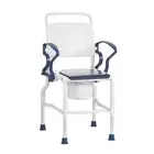 Koln Bedside Commode Chair Blue Rebotec