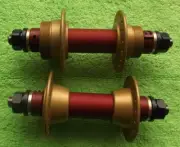 Art Bros Racing Flip flop Old School BMX Hubs 36 h 3/8 Titanium axles USA Made