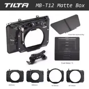 Tilta MB-T12 4*5.65 Lightweight Carbon Fiber Matte box Clamp-on 15mm Rod Adapter