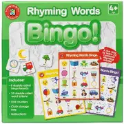 Learning Can Be Fun Rhyming Words Bingo