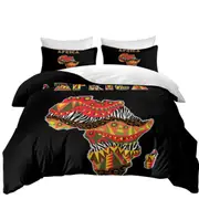 Africa Patterns The African Continent Quilt Cover