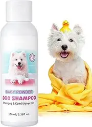 Mivpzisk Shampoo and Conditioner for Dogs - 2 in 1 Puppy Odor Remover Shampoo and Conditioner,Long-Lasting Fragrance, Rich and Delicate Foam for Puppy, Kittens, Bunny