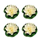 Home Decoration Vintage Artificial Flower Lotus Pool Decoration Fake Flower