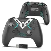 Bluetooth Controller for Windows PC/iPhone/Android/Switch/Steam Deck/TV, Black