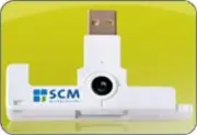 SCM Micro SmartFold SCR3500 Smart Card Reader