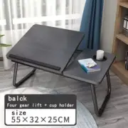 Laptop Table Simple Computer Desk with Fan for Bed Sofa Folding Adjustable Lapto