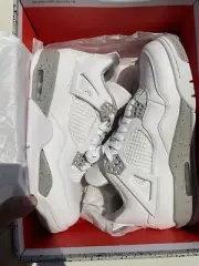 Jordan 4 Retro White Oreo (2021) WHITE/TECH GREY-BLACK-FIRE RED CT8527-100