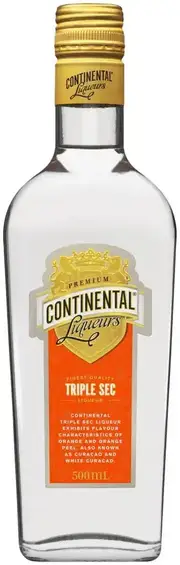 Continental Triple Sec Liqueur 500ml