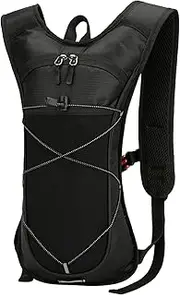 Hydration Pack Backpack,Nylon Hydration Bag | with Reflective Strips Lightweight Adjustable Nylon Reservoir Outdoor Gear for Hunting Trail Camping Motorcycle