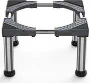 Washing Machine Dryer Refrigerator Stand Height 28-31cm, Washer Pedestal 45-67cm with 4 Heavy Duty Feet Washing Machine Riser for Home Appliance Washer Fridge Refrige, Grey