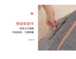 【DaoDi】超大防水透明衣物棉被收納箱100L(雙開式鋼架收納箱 牛津布收納箱 摺疊收納箱 ) (1.6折)