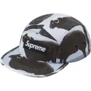 Damien Hirst Supreme Camp Cap Black Blue SS25 CONFIRMED ORDER FREE SHIPPING!!