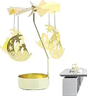Rotary Candle Holder | Creative Aromatherapy Candle Carousel - Romantic Rotating Tea Light Holder, Tealight Candlestick Holder for Homes, Studios, Hotels