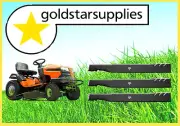 3 X RIDE-ON MOWER GATOR MULCHER BLADES TO SUIT 46" HUSQVARNA YTH180 MODELS