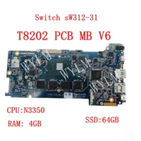 在飛比找蝦皮購物優惠-T8202_pcb_mb_v6 N3350 CPU 4GB-