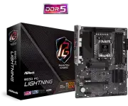 ASRock B650 PG Lightning AMD Ryzen 8000/7000 Socket AM5 ATX Motherboard