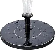 Outdoor Water Feature Solar Floating Water Fountain Bird Bath Fountain Pump Pond Decoration Solar Powered Fountain Water Pump for Garde Garden Decoration