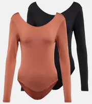 [Prism²] Prism² Vivid set of 2 bodysuits One Size black